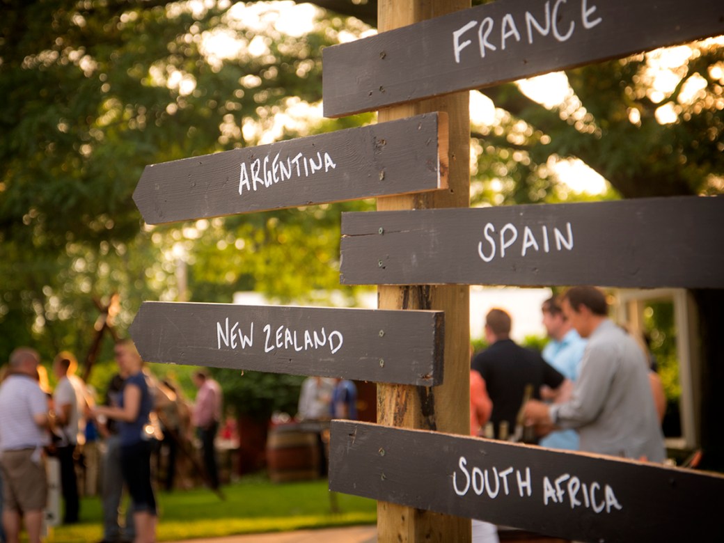 Chardonnays from all over the world...